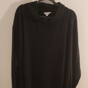 Danskin Black Cowl Neck Sweater